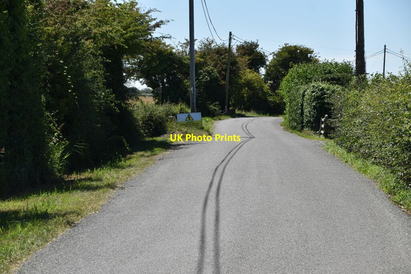 Photo 6"x4" Lane to Ballfield Farm Newchurch\/TR0531 c2020