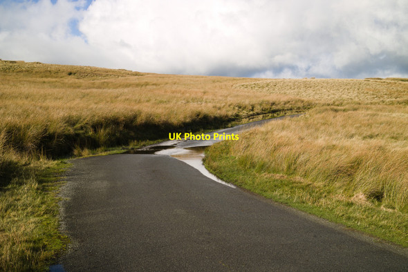 Photo 6"x4" Rain water on the road to Aled Isaf Moel y Bryniau c2021