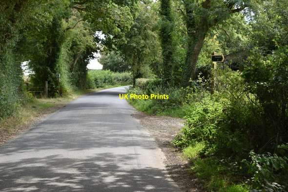 Photo 6"x4" Footpath off Woods Hill Hassell Street c2020