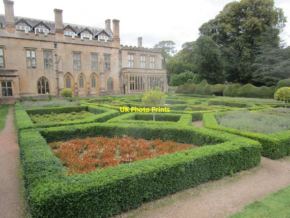 Photo 6"x4" The Spanish Garden, Newstead Abbey Ravenshead c2021