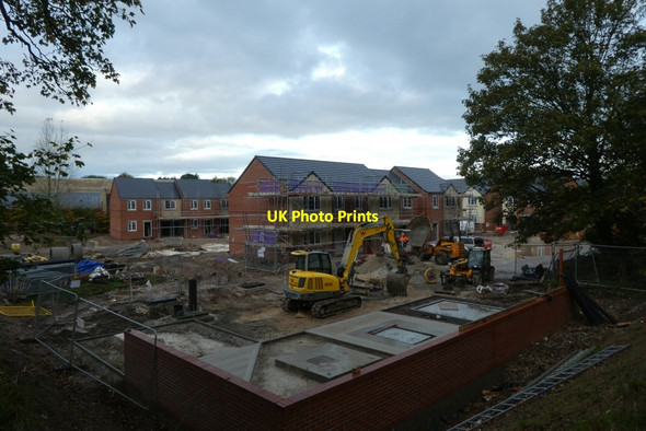 Photo 6"x4" Millers Chase progress Heslington c2021