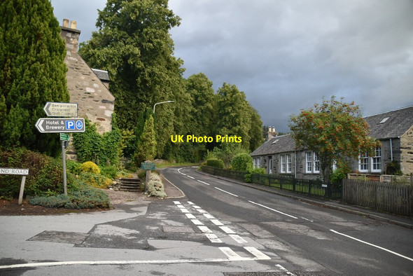 Photo 6"x4" Kirkmichael Rd Pitlochry c2021