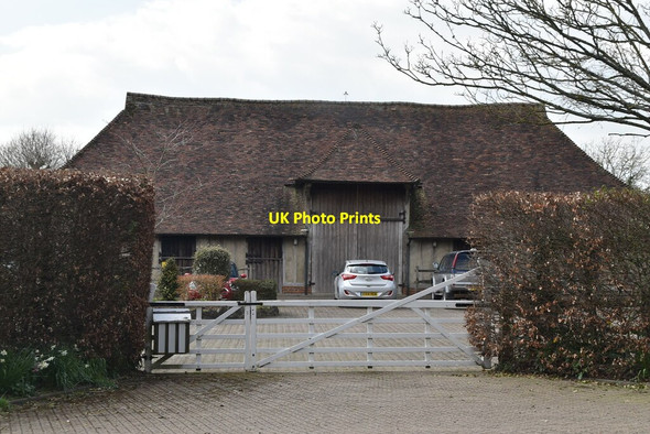 Photo 6"x4" Barn, Priory Farm Tenterden c2021