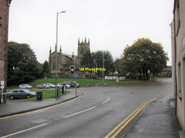 Photo 6"x4" Cross roads, Larbert Larbert c2021