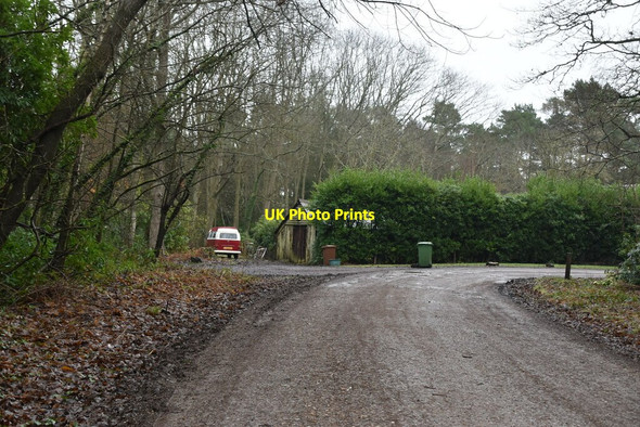 Photo 6"x4" National Cycleroute 18 Bedgebury Cross c2021