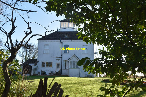 Photo 6"x4" White Cottage Maypole\/TQ4963 c2021
