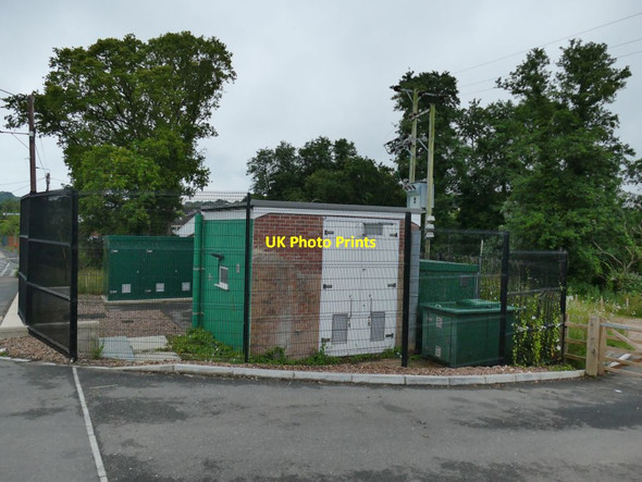 Photo 6"x4" Shutterton Bridge sewage pumping station Dawlish c2021
