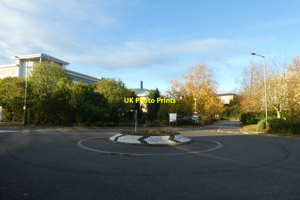 Photo 6"x4" Roundabout on Innovation Way Heslington c2021