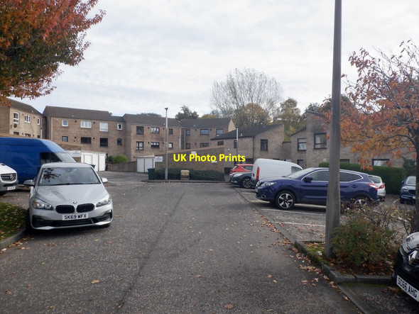 Photo 6"x4" Car park, Mearenside Bughtlin c2021