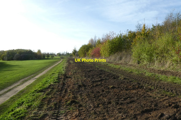 Photo 6"x4" Evidence of cable laying Heslington c2021