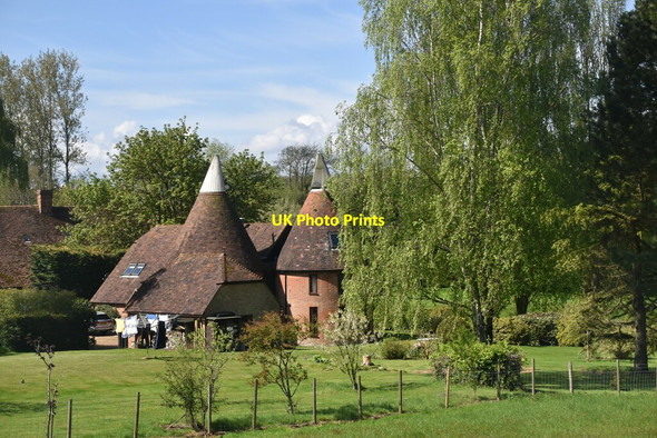 Photo 6"x4" East Stour Farm Oast Bagham c2021