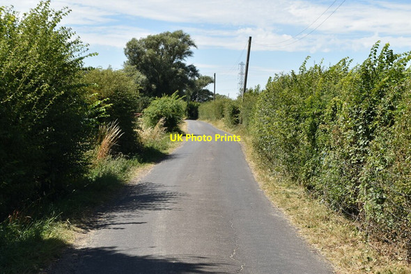 Photo 6"x4" Lane to Honeywood Farm Newchurch\/TR0531 c2020