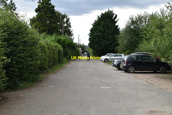 Photo 6"x4" North Downs Way coming into Wye Wye c2020