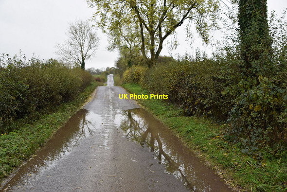 Photo 6"x4" Wet along Crevenagh Road Beragh c2021