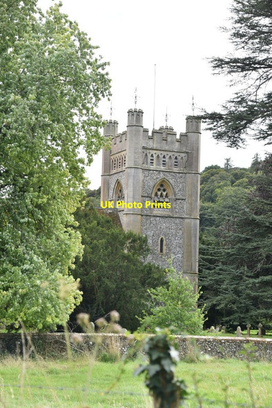 Photo 6"x4" Church of St Mary Hambleden c2020