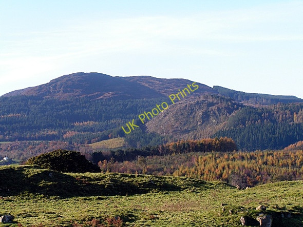 Photo 6"x4" Potterland Hill with Screel Beyond Palnackie c2008