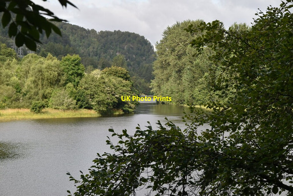 Photo 6"x4" Head of Loch Faskally \/ River Tummel Faskally c2021