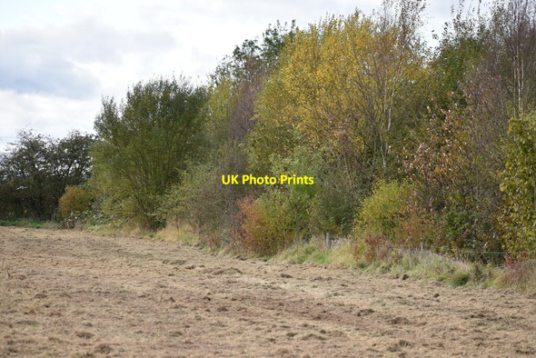 Photo 6"x4" Field edge on Access Lane at Henhurst Nash Street\/TQ6469 c2021