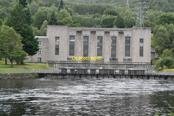Photo 6"x4" Clunie Power Station Faskally c2021