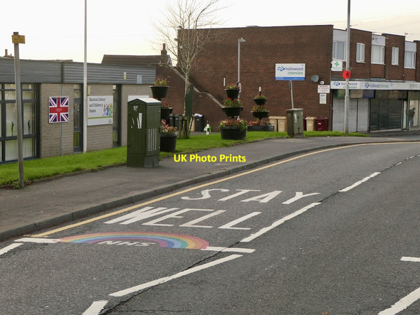 Photo 6"x4" Word on the street, Blackrod Horwich c2021