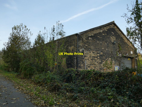 Photo 6"x4" Former railway goods shed at Ravensthorpe Mirfield c2021
