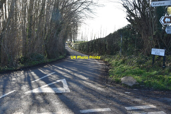 Photo 6"x4" Castle Farm Rd Timberden Bottom c2021