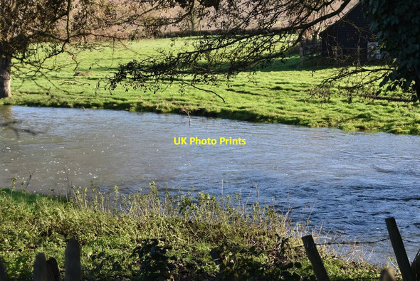 Photo 6"x4" River Darent Timberden Bottom c2021
