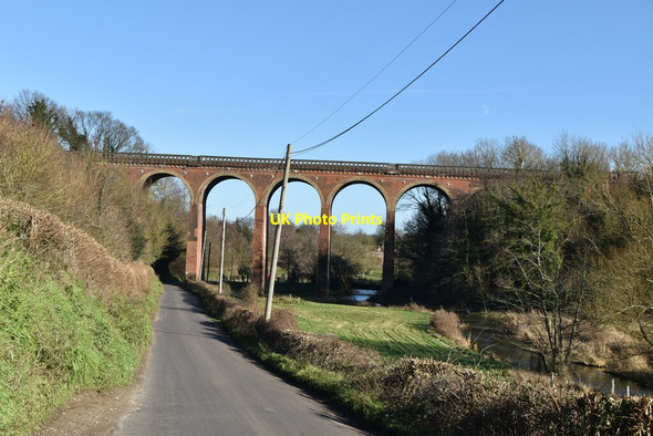 Photo 6"x4" Eynsford Viaduct Eynsford c2021