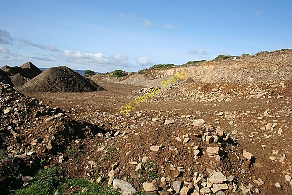 Photo 6"x4" Quarry on Millhockie Hill Tullynessle c2009