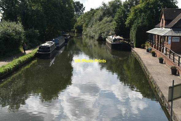 Photo 6"x4" Grand Union Canal Greenford\/TQ1382 c2021
