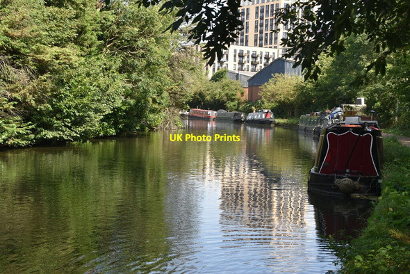 Photo 6"x4" Grand Union Canal Northolt c2021