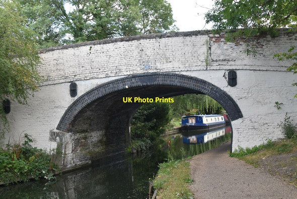 Photo 6"x4" Bridge #13, Grand Union Canal Wembley c2021