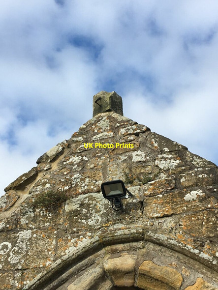 Photo 6"x4" Sundial on the Church of St Michael and All Angels Felton\/NU1800 c2021