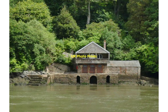 Photo 6"x4" The bathing house at Greenway  Dittisham c2021