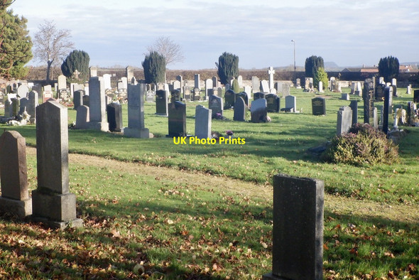 Photo 6"x4" Cemetery, Pencaitland New Town\/NT4470 c2021