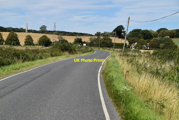 Photo 6"x4" Road to Bilsington Bilsington c2020
