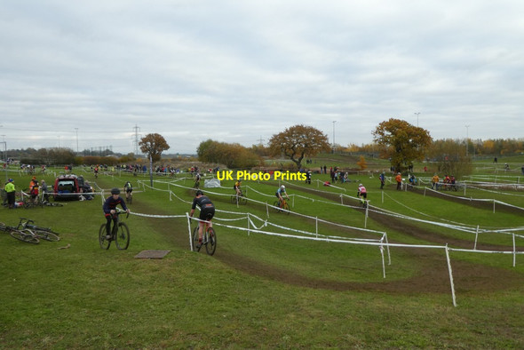 Photo 6"x4" Cycle event at the Sports Village Grimston\/SE6451 c2021