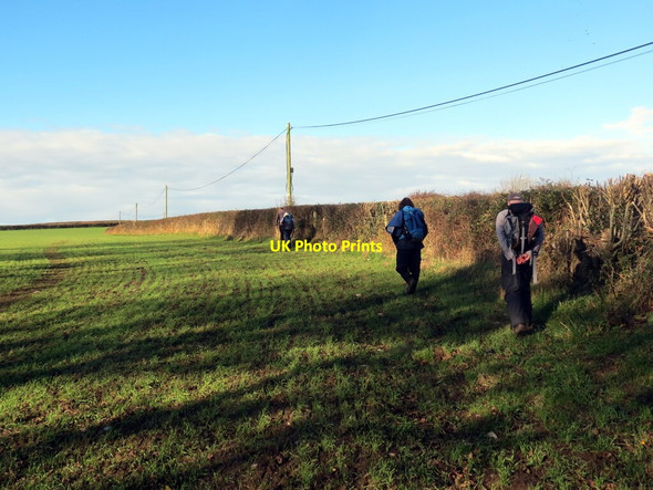 Photo 6"x4" Llwybr cyhoeddus ger Blackhall\/ Public footpath near Blackhall Castle-upon-Alun c2021