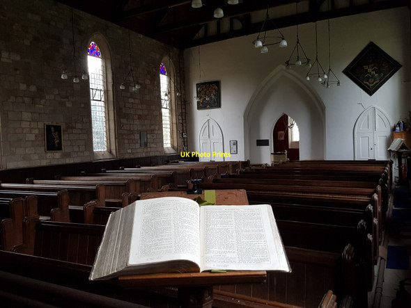 Photo 6"x4" View from the Bible stand, Elmley Lovett church Elmley Lovett c2021