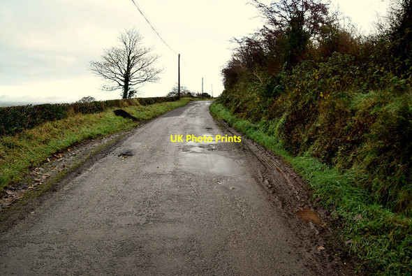 Photo 6"x4" Muddy along Gargrim Road Fintona c2021