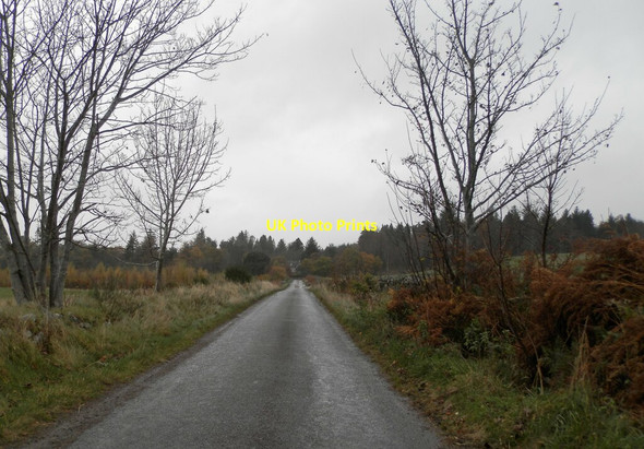 Photo 6"x4" Unclassified road near Balfreish Cantraywood c2021