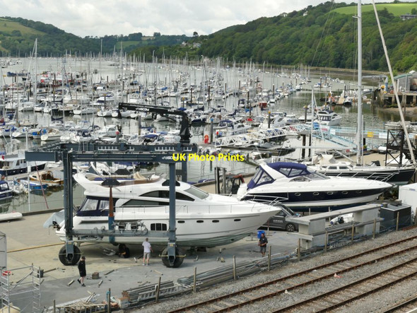 Photo 6"x4" Darthaven Marina, Kingswear Dartmouth c2021