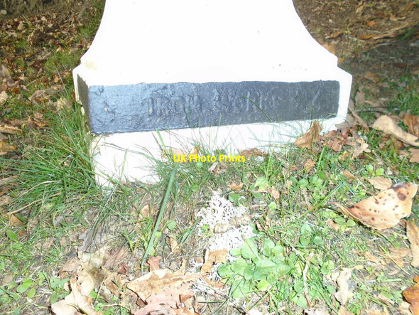 Photo 6"x4" Old milepost Altskeith c2021