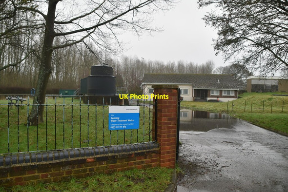 Photo 6"x4" Kemsing Water Treatment Works Childsbridge c2021 P1