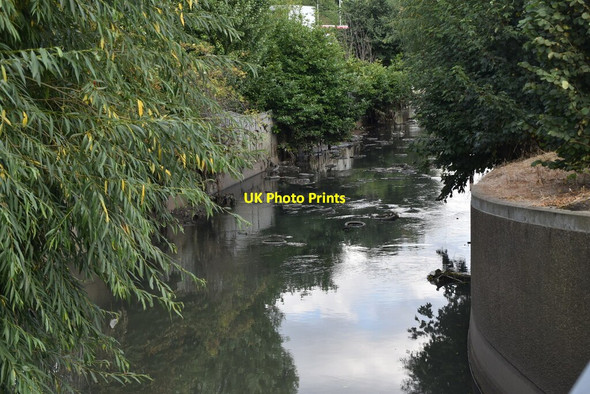 Photo 6"x4" River Brent Ealing c2021