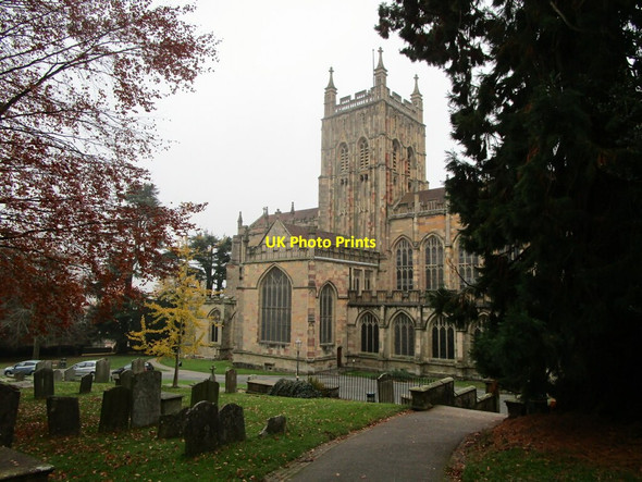 Photo 6"x4" Great Malvern Priory Great Malvern c2021