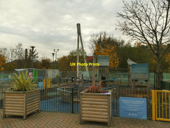 Photo 6"x4" Playground, Cardigan Fields Burley\/SE2734 c2021