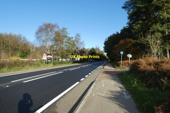 Photo 6"x4" A64 and cycle path Moor End\/SE6656 c2021