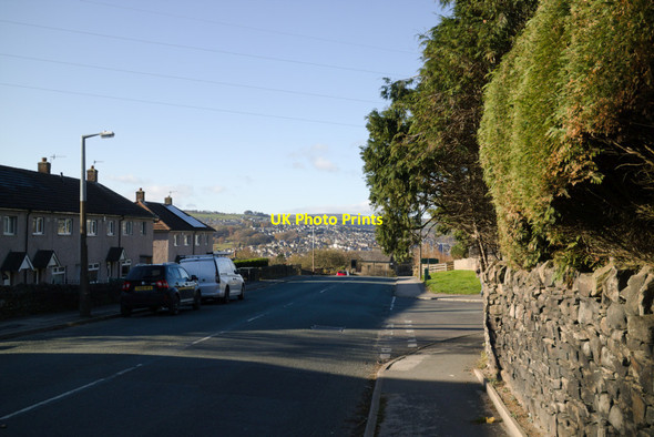 Photo 6"x4" Long Lee Lane Keighley c2021