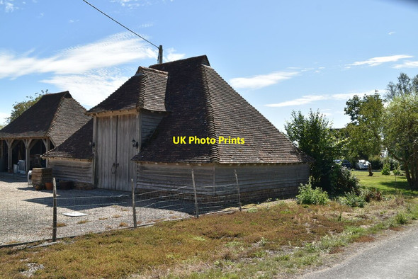 Photo 6"x4" Barn, Weystreete Farm Snave c2020
